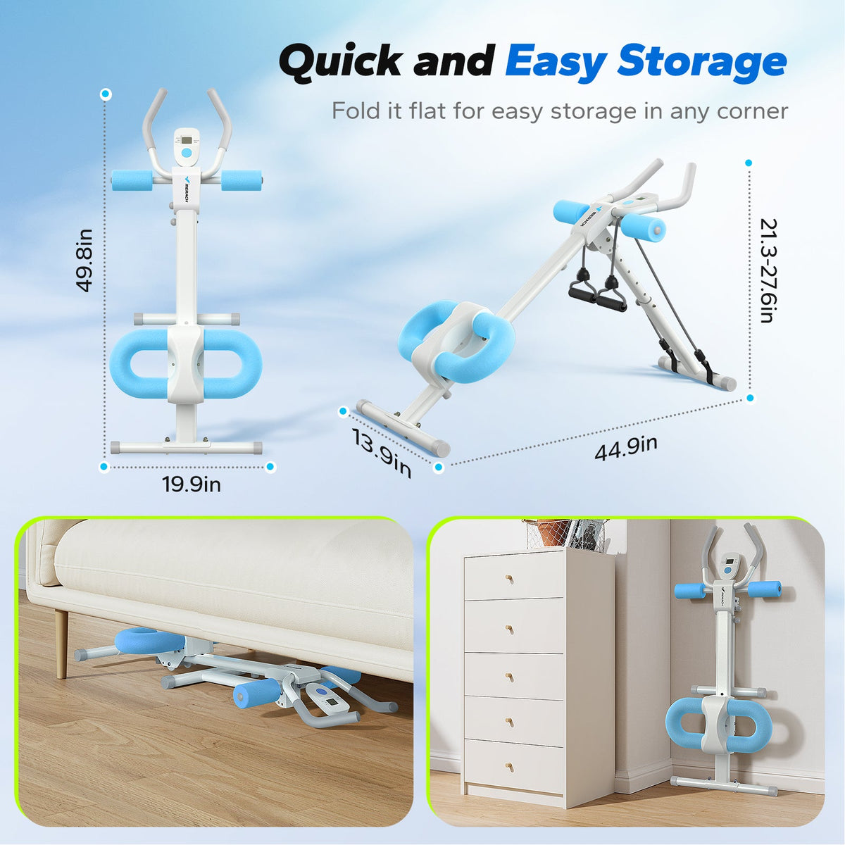 Merach Adjustable Ab Trainer