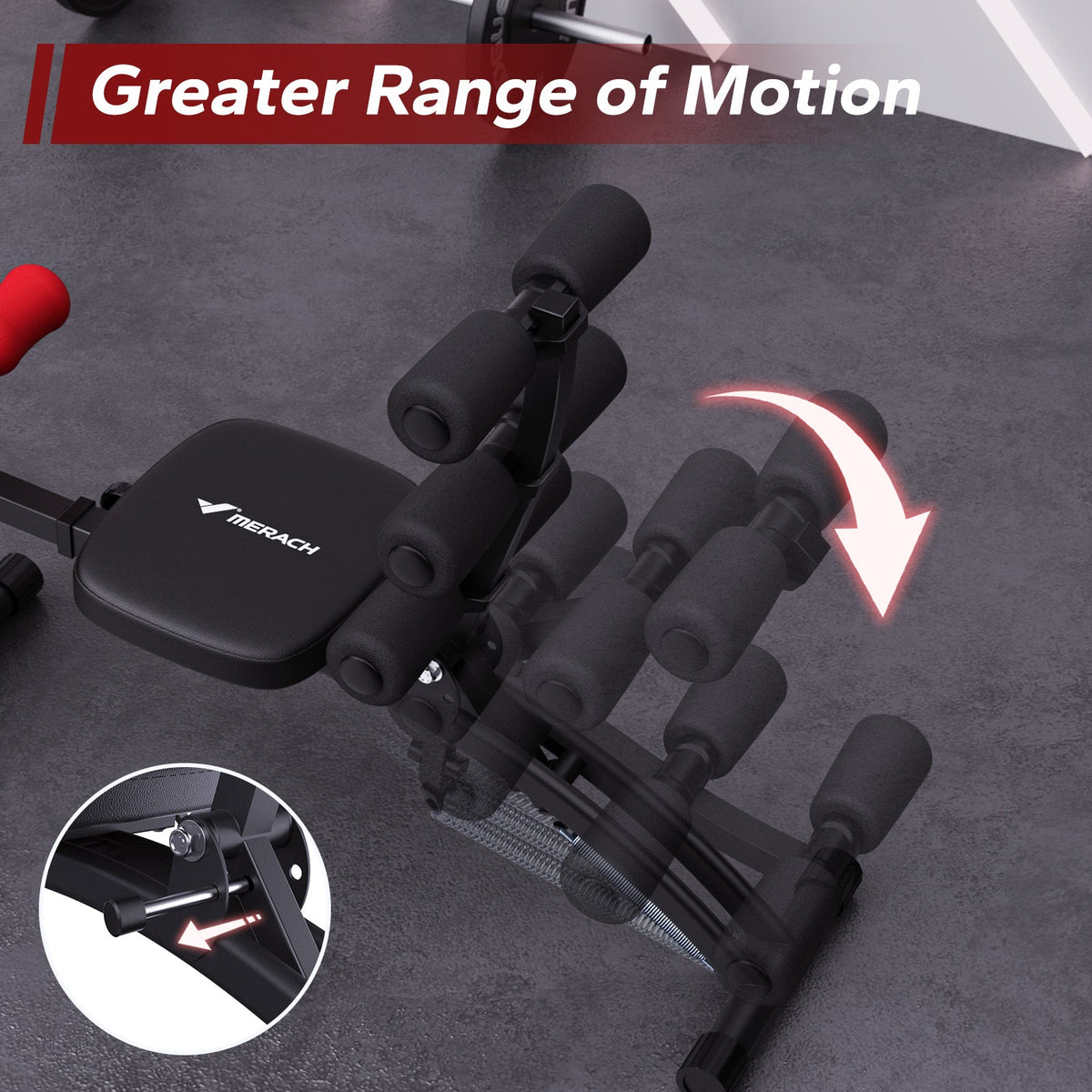 Merach Multi-Functional Adjustable Ab Trainer