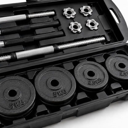 Pulse USA 50kg Adjustable Dumbbells