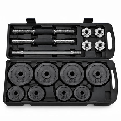 Pulse USA 50kg Adjustable Dumbbells