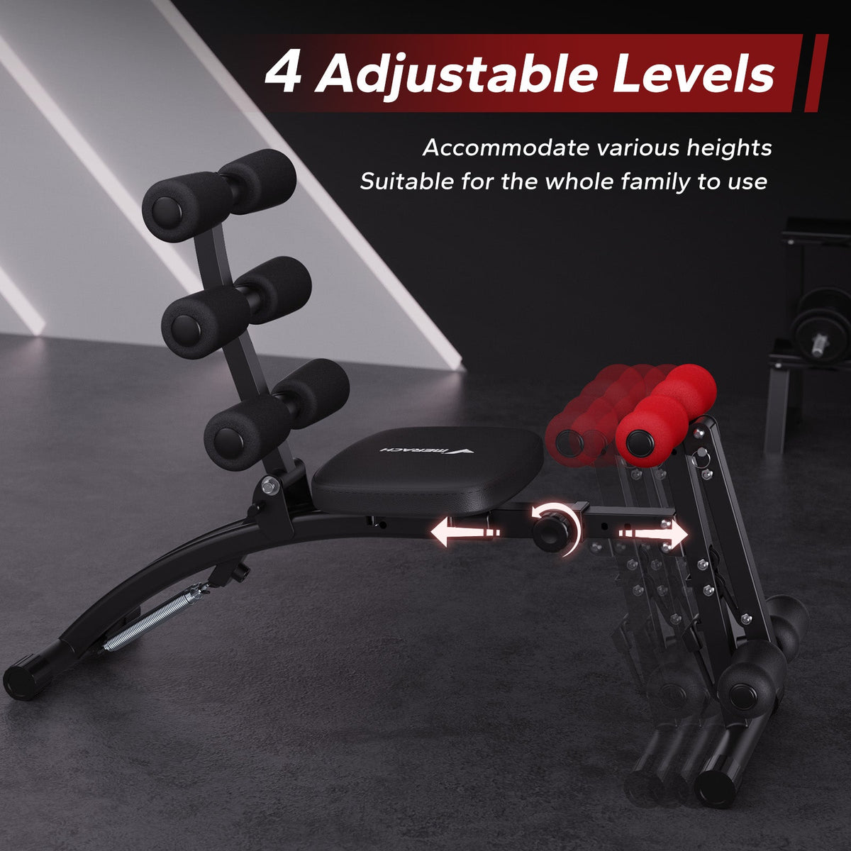 Merach Multi-Functional Adjustable Ab Trainer