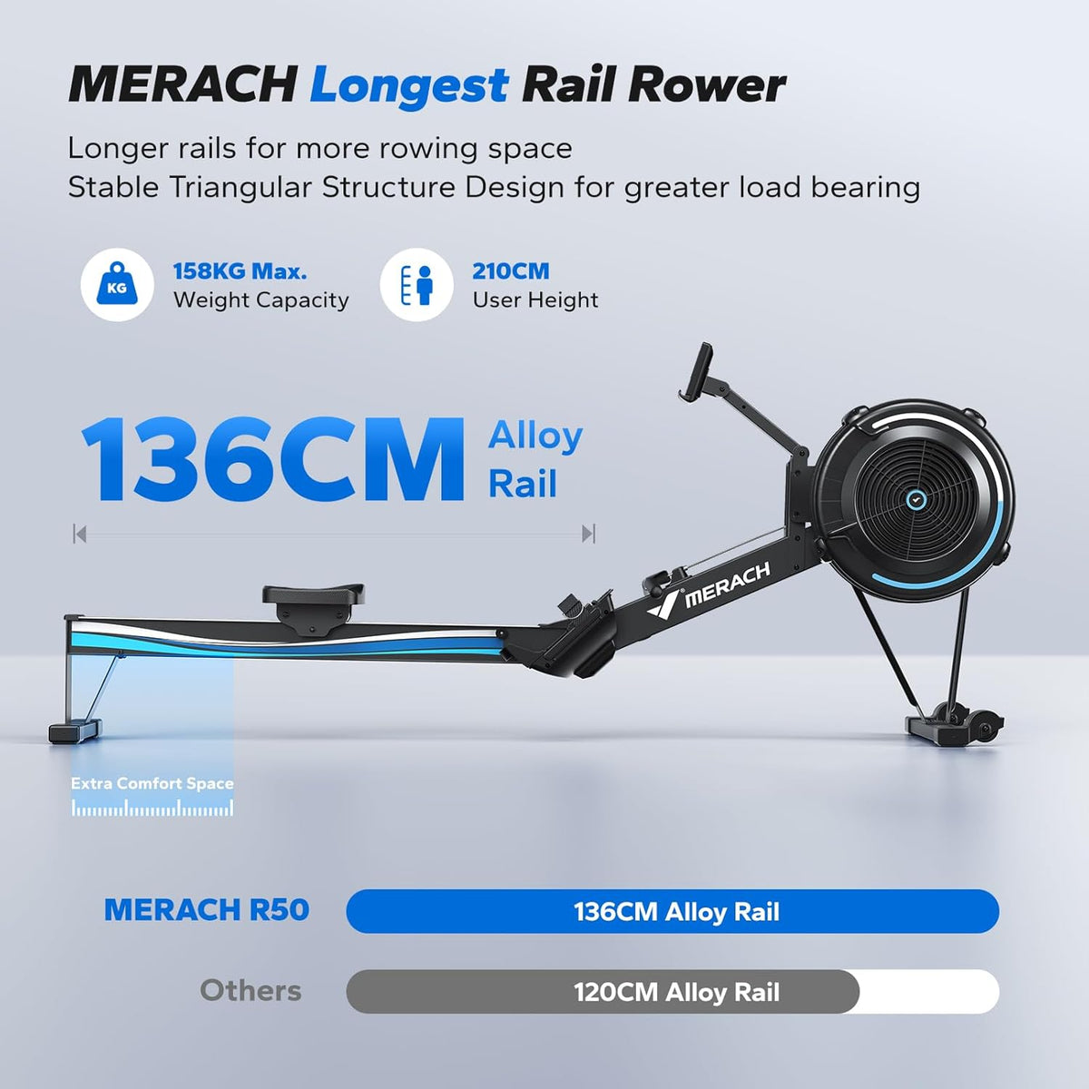 Merach R50 Air Rower