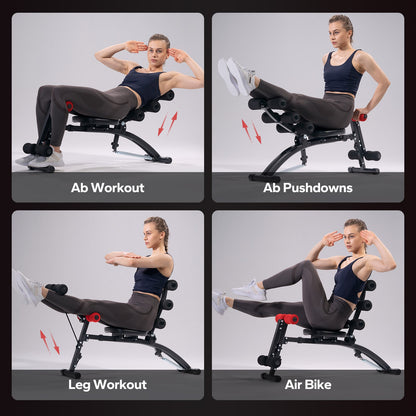 Merach Multi-Functional Adjustable Ab Trainer
