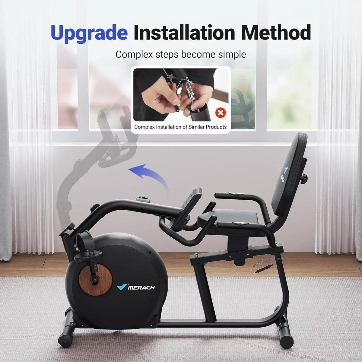 Merach S23 Recumbent Bike