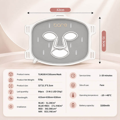 Bare Essential LED Light Therapy Mask