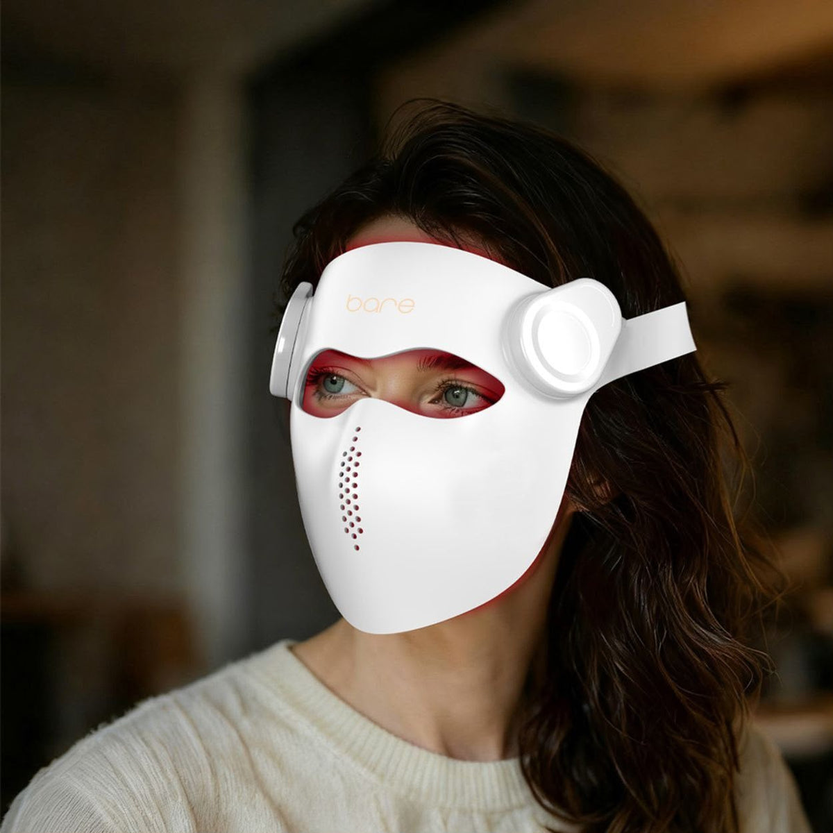 Bare Red Light Therapy Pro LED Facial Mask