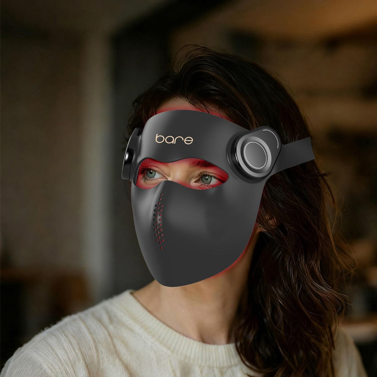 Bare Red Light Therapy Pro LED Facial Mask