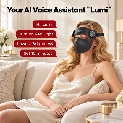 Bare Red Light Therapy Pro LED Facial Mask