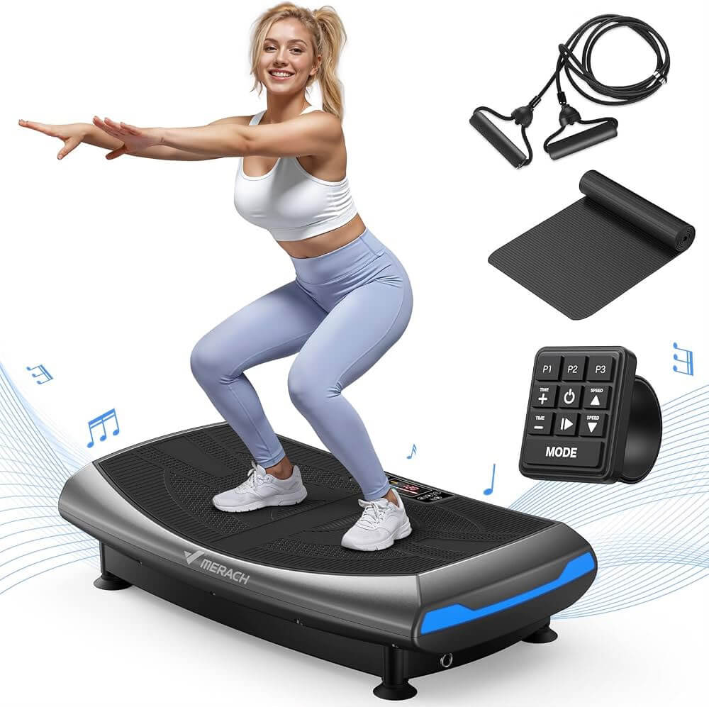 Merach V3 4D Whole Body Vibration Plate