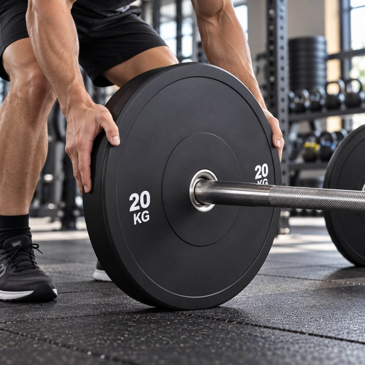 Pulse USA Premium Black Bumper Plate (Single)