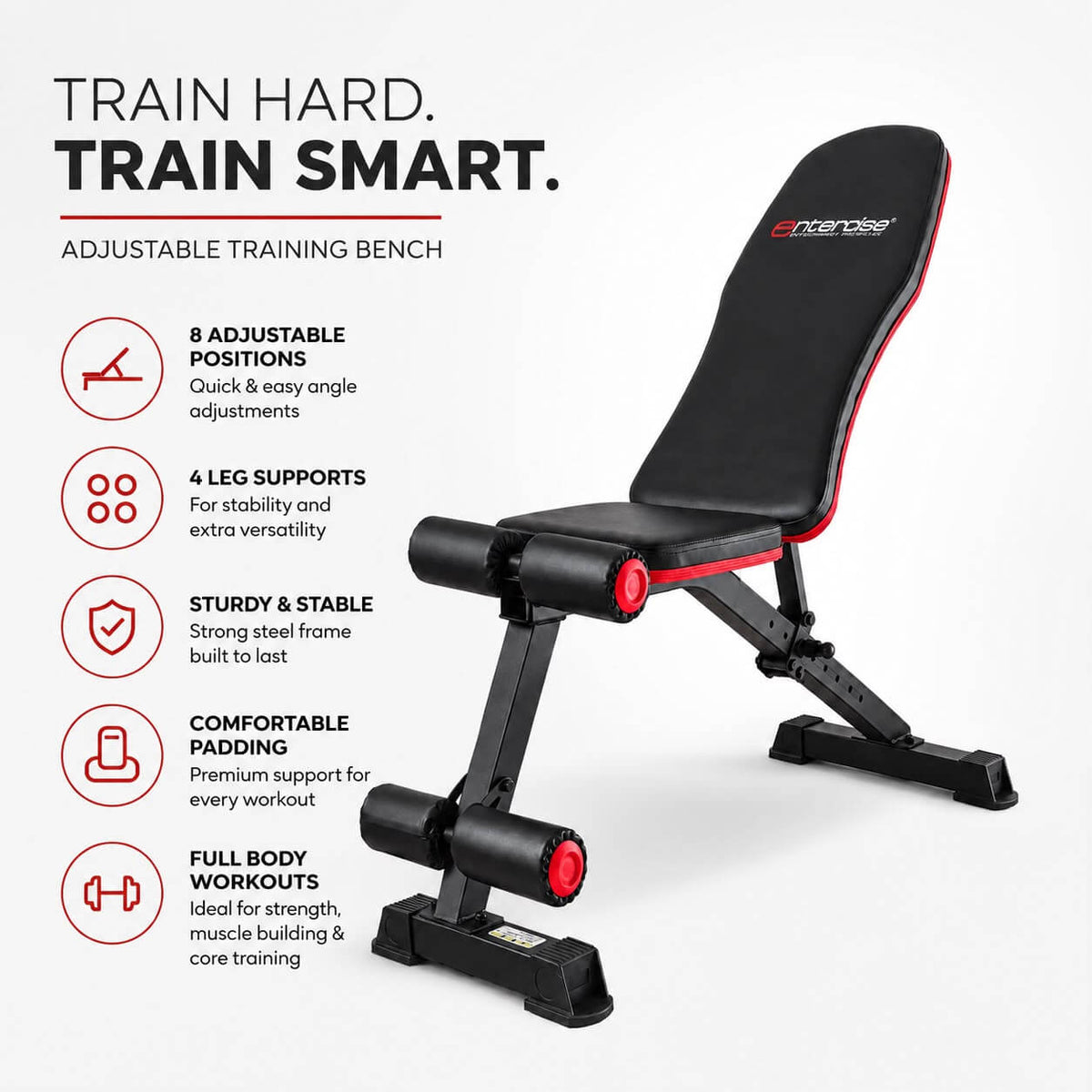 Entercise Adjustable Bench