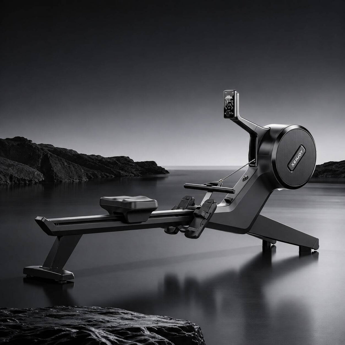Xenjoy Air + Magnetic Resistance Commercial Rower
