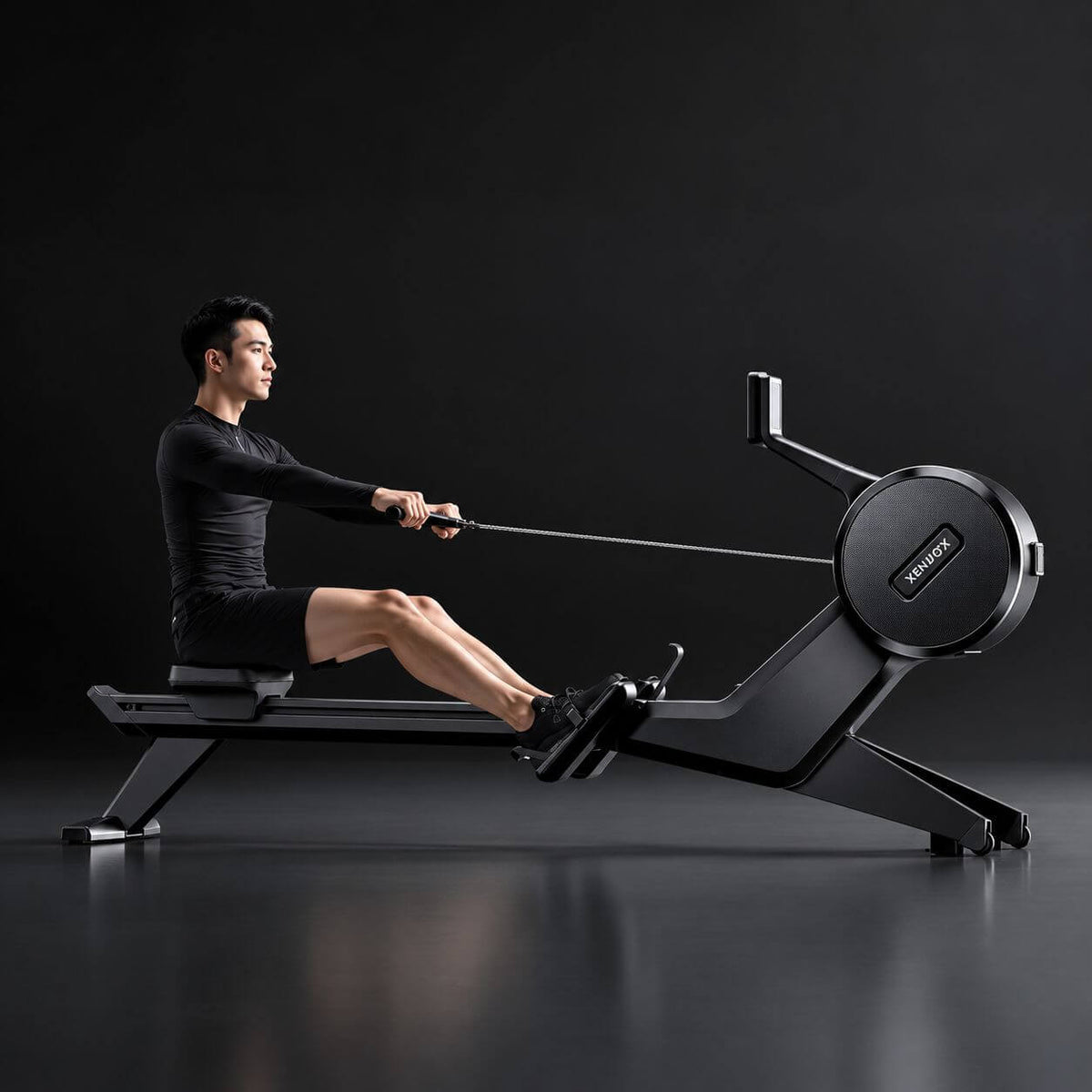 Xenjoy Air + Magnetic Resistance Commercial Rower
