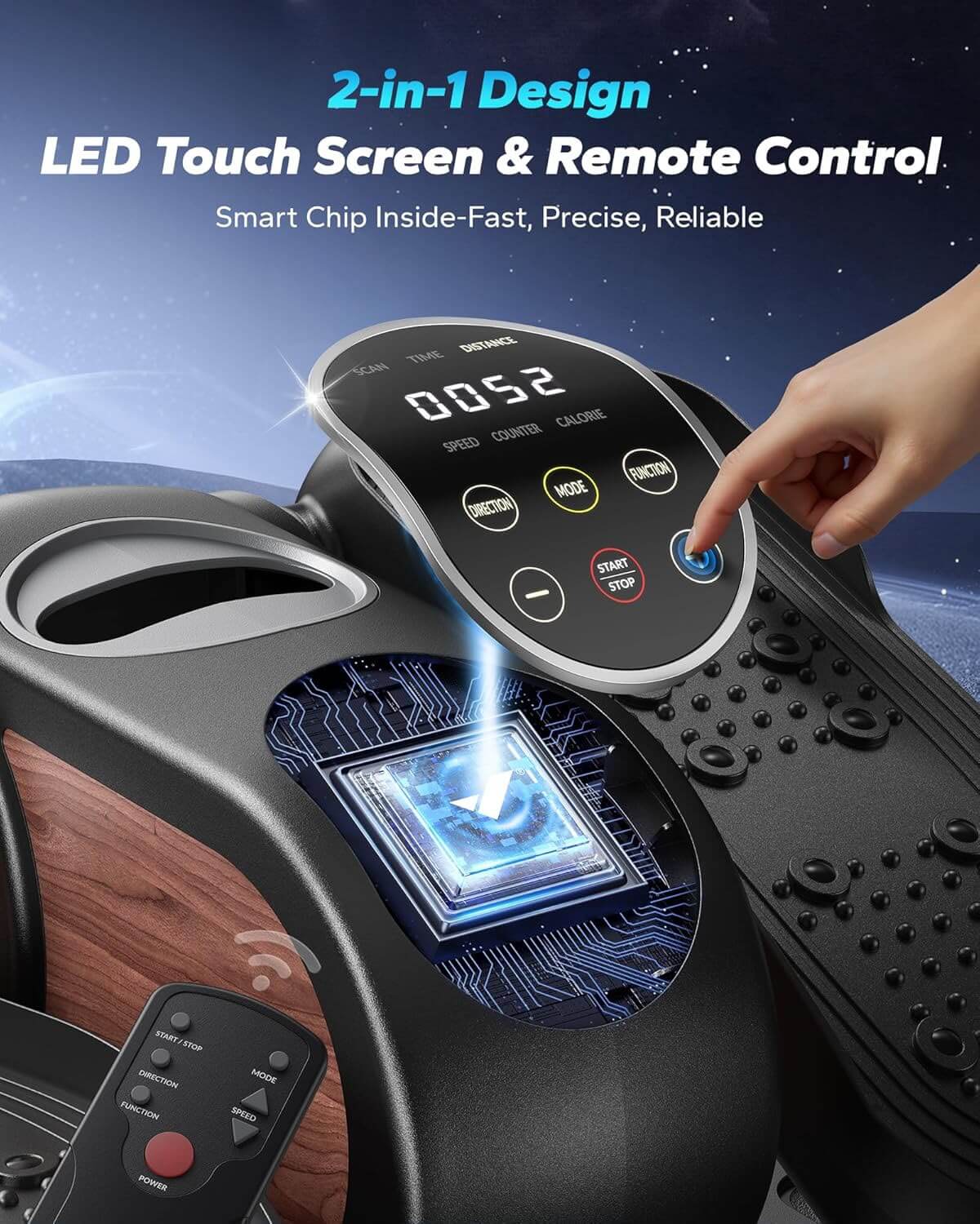 Merach Under Desk Electric Stepper Machine