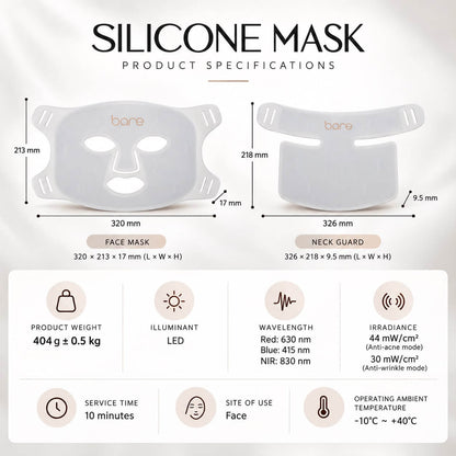 Bare Lumina LED Red Light Therapy Mask
