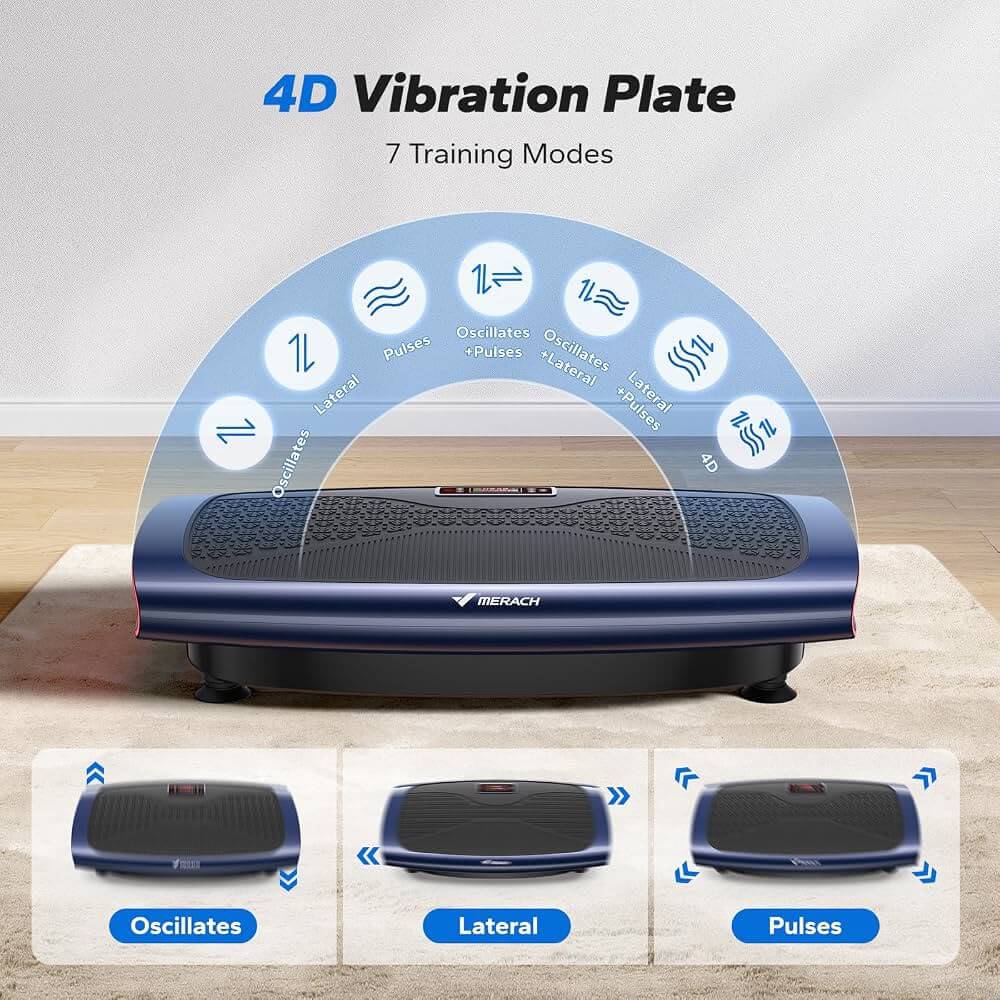 Merach V4 Curved 4D Vibration Plate